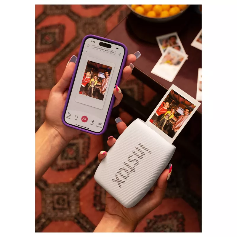 Fotoprinter Fujifilm Instax Mini Link 3 wit Bluetooth draagbare instantprinter voor smartphonefoto's