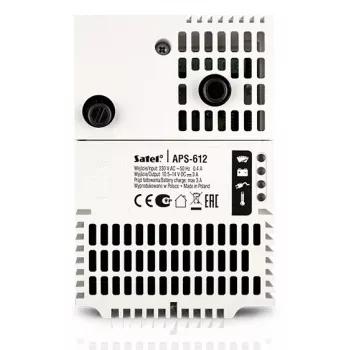 Voeding Satel APS-612 bedraad 265 V wit 122 mm x 84 mm x 78 mm