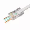 Draadconnector Gembird LC-PTU-01/100 8P8C RJ45 transparant
