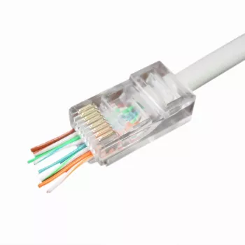 Draadconnector Gembird LC-PTU-01/100 8P8C RJ45 transparant