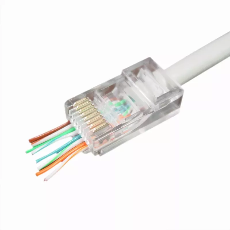 Draadconnector Gembird LC-PTU-01/100 8P8C RJ45 transparant