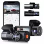Dashcam VANTRUE N5 Nexus 5 — 4-kanaals dashcam, 2592×1944 hoofdcamera, 160° voor/binnen, GPS, WLAN, IPS-display, microSD tot 512 GB