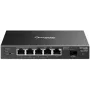 Netwerkswitch TP-LINK SG2206MP L2 Gigabit Ethernet PoE 5-poorts (5x Gigabit, 1x SFP, PoE+ 4 poorten, 63W budget)
