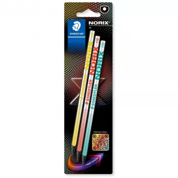Grafietpotlood Staedtler 181-HBBK3 HB meerkleurig