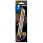 Grafietpotlood Staedtler 181-HBBK3 HB meerkleurig