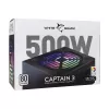 Voeding White Shark GPSU-W500F Captain 3 500W