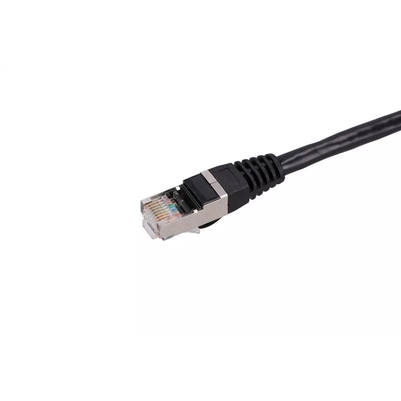 Netwerkkabel Extralink LAN patchkabel Cat.5e RJ-45 2 m zwart