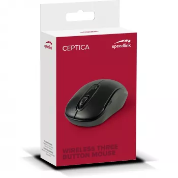 Muis SPEEDLINK SL-630013-BKBK RF draadloos voor beide handen