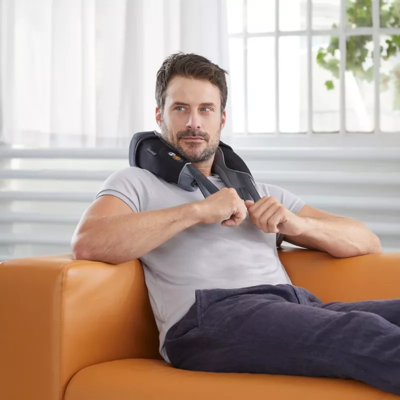 Medisana NM 868 massageapparaat nek, schouders zwart, grijs
