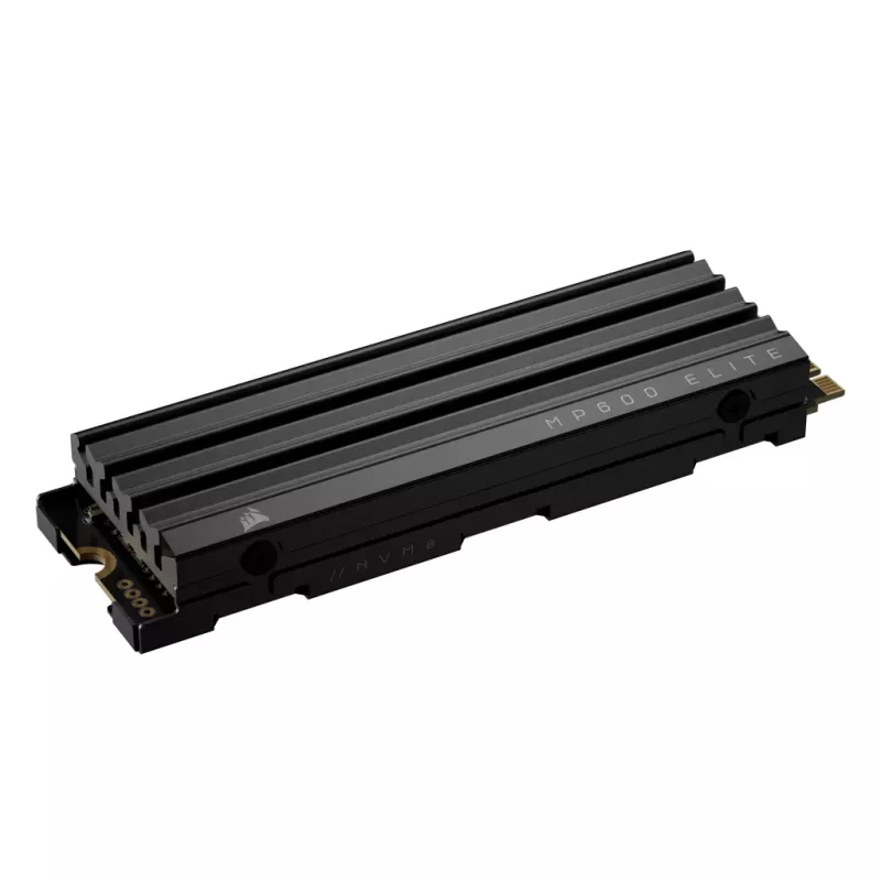 CORSAIR MP600 ELITE - SSD - 2TB - intern - M.2 2280 - PCIe 4,0 x4 (NVMe) - geïntegreerde heatspreader (CSSD-F2000GBMP600EHS)