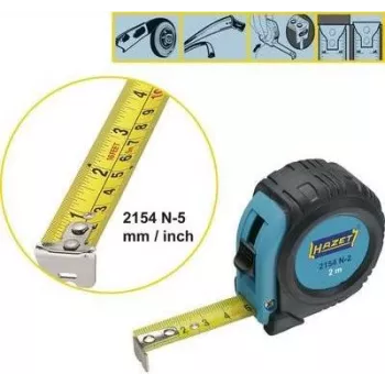 Hazet meetlint 5 m staal 2154N-5 (2154N-5)