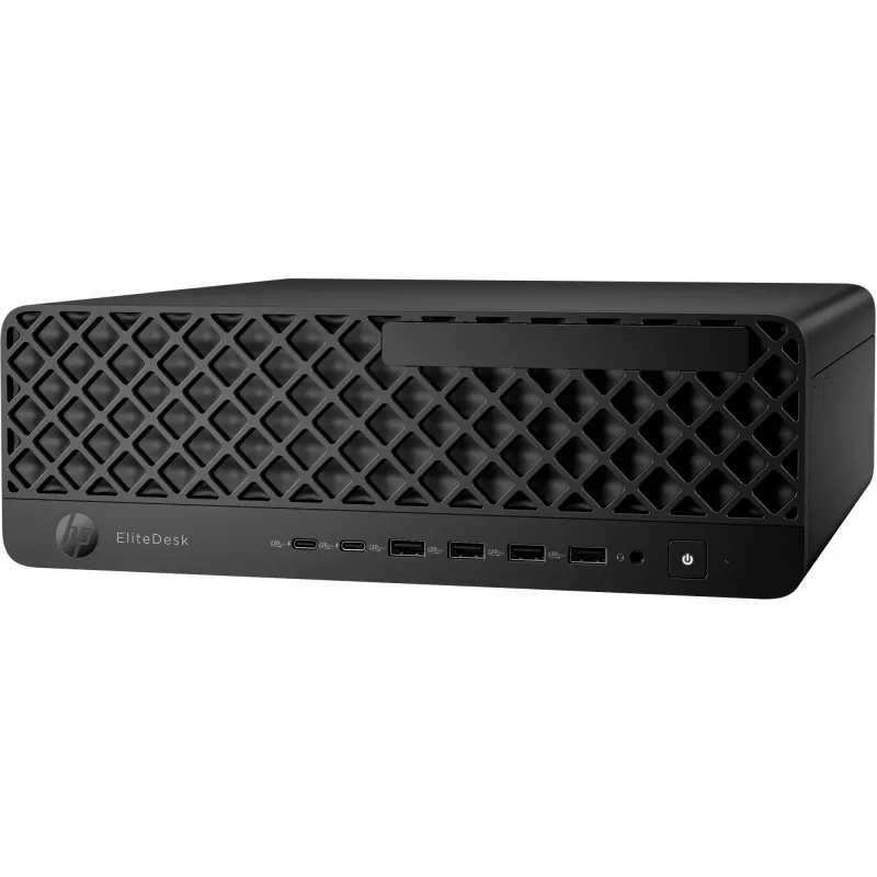 HP EliteDesk 8 SFF G1i AI 99M78ET desktop-pc, Intel Core Ultra 7 265, 32 GB RAM, 512 GB NVMe SSD, NVIDIA RTX A400 4 GB, Wi-Fi 6E, Windows 11 Pro, zwart