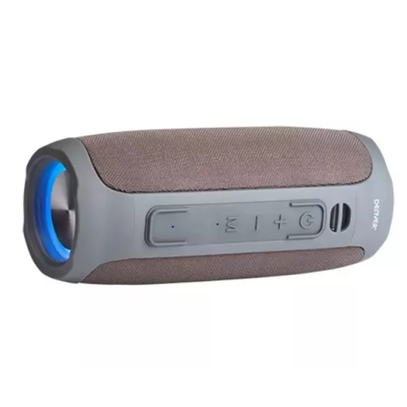 Denver BTV-220 draagbare Bluetooth-speaker, grijs