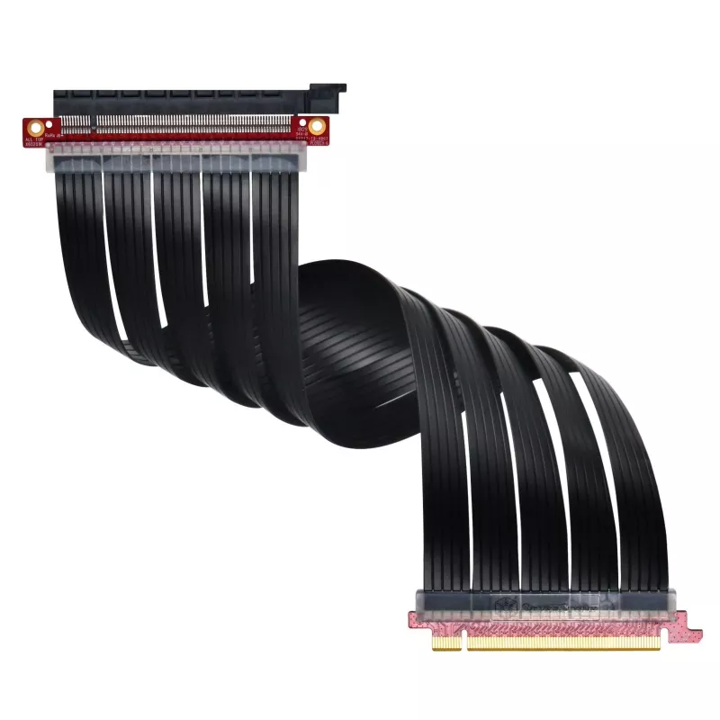 SilverStone SST-RC04B-400 PCIe x16 riserkabel, PCIe 3.0, 40 cm, zwart