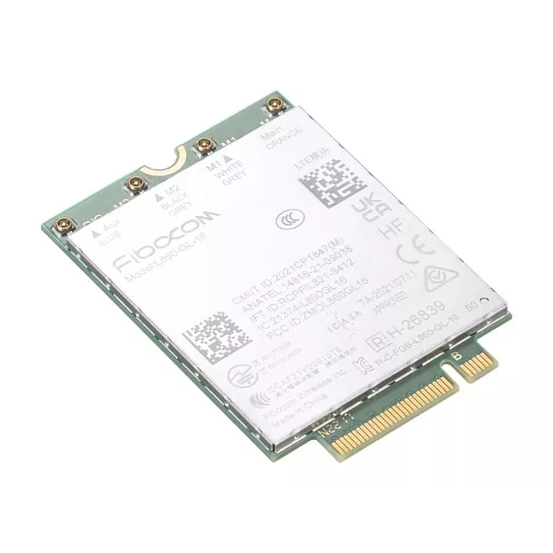 Interne WWAN-kaart Lenovo 4XC1K20995, 1000 Mbit/s, draadloos, M.2