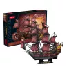 3D-puzzel cubicfun Queen Anne's Revenge Anniversary Version – model 306-T4040H, verzamelschip om in elkaar te zetten