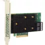 Interfacekaart Broadcom HBA 9500-8i PCIe NVMe naar SAS, 1 interne Mini-SAS-poort, full-height/low-profile, grijs/zwart