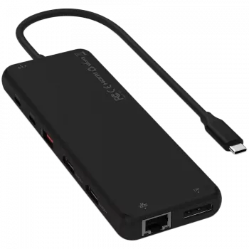 Multiport USB-C-adapter Satechi ST-P3D13K 13-in-1 met triple-display-ondersteuning