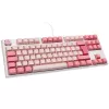 Ducky One 3 TKL Gaming-toetsenbord USB QWERTZ Duits Roze