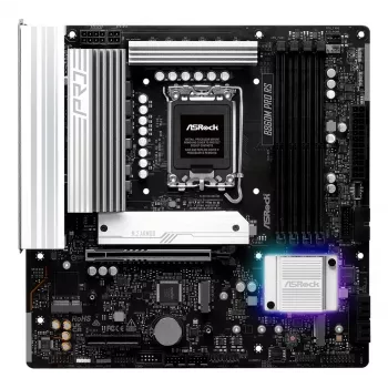 Moederbord ASROCK B860M Pro RS — Intel B860, LGA 1851, micro ATX, DDR5, 4× DIMM, 2.5Gb LAN, 1×PCIe5 x16