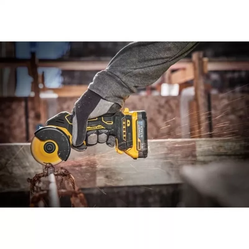 DeWALT DCS438N-XJ 18V XR borstelloze accu-multimateriaalsnijder, 76 mm, zonder accu en oplader