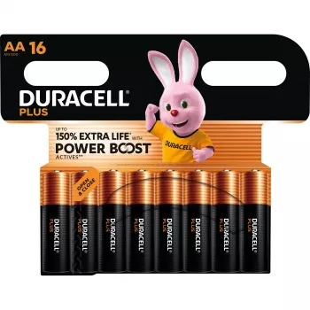 Duracell Plus wegwerpbatterij AA alkaline