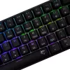 Mechanisch toetsenbord White Shark Shinobi-2 Blue Switch zwart US-layout