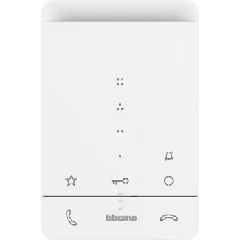bticino 344282 audio-intercomsysteem wit (344282)