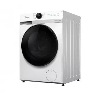 Wasmachine Midea MF200W80WB/W-HR, frontlader, 8 kg, 1400 t/min, LCD, stoom, 60 cm breed