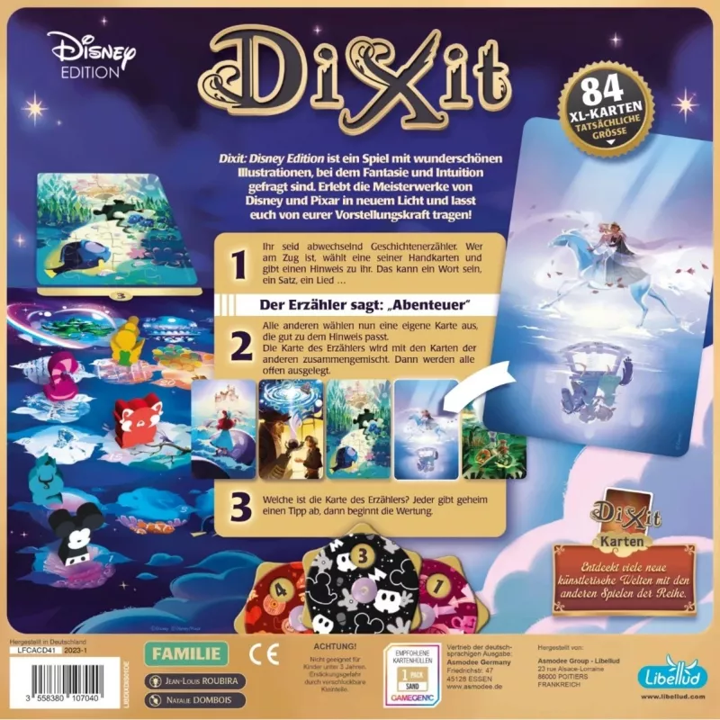 Dixit: Disney Edition, bordspel
