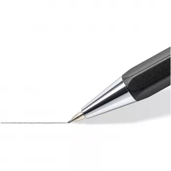 Mechanisch vulpotlood Staedtler 778 05-9, 0,5 mm, zeshoekige schacht, zwart, zwarte stift