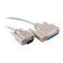 Seriële RS232-kabel ProXtend DB25 stekker naar DB9 bus PX-RS2329M25F 1,8 m
