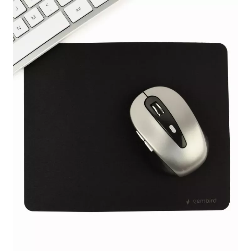 MOUSEPAD BLACK MIDDLE/MP-S-BK-M GEMBIRD