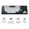 Toetsenbord draadloos Q3 Max RGB/CARBON zwart Q3M-M4 Keychron