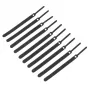 Klittenbandset Kolink KL-VCT-150 — 10 stuks herbruikbare klittenbanden, zwart