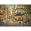 Houten puzzel Thomas Kinkade Studios: Schilderachtig Parijs (1000 stukjes)