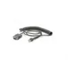 Zebra CBA-RF2-C09ZAR seriële kabel zwart 2,8 m RS232 DB9