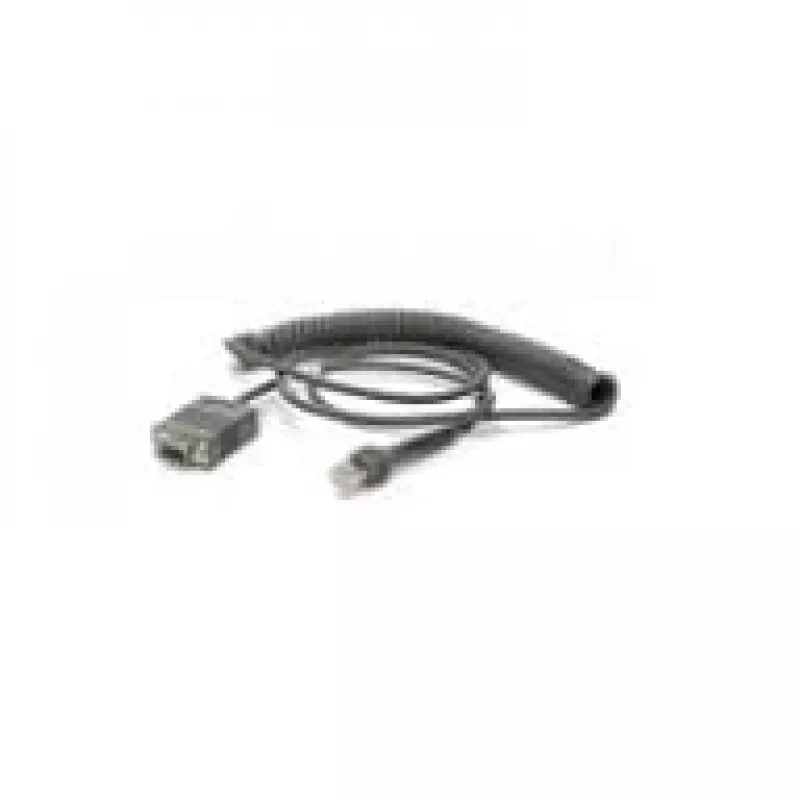 Zebra CBA-RF2-C09ZAR seriële kabel zwart 2,8 m RS232 DB9
