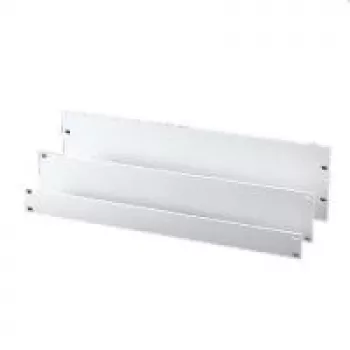 19-inch blindplaat 1 HE AL geëloxeerd (26.11.9207)