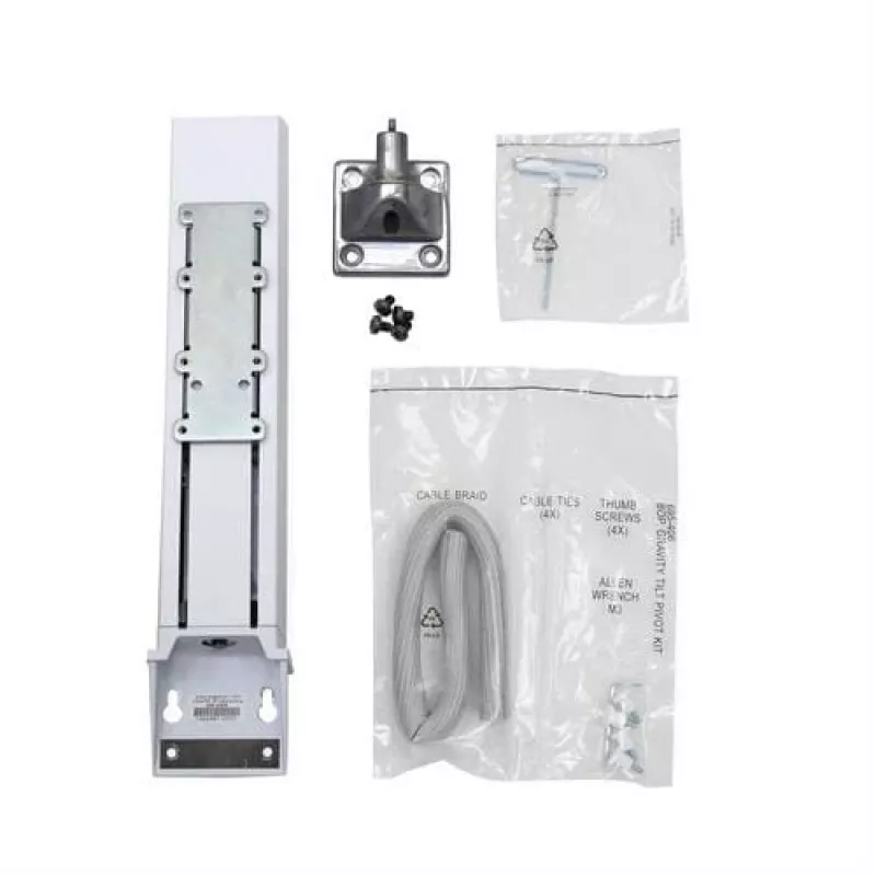 Monitorarm Ergotron 98-029 68,6 cm (27 inch) metallic wit bureau