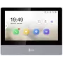 Videodeurintercom Hikvision DS-KH8350-TE1 7 inch IPS-touchscreen, PoE, SIP, microSD-slot, 1024×600, aluminium behuizing, zwart