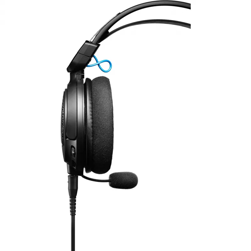 Bedrade headset Audio-Technica ATH-GDL3 — hoofdband, supra-aural, 10–35000 Hz, 220 g, zwart
