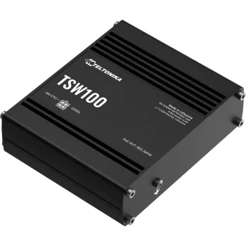 Teltonika TSW100 industriële unmanaged PoE-switch