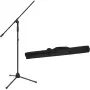 Microfoonstatief Omnitronic MS-2A met giek, zwart