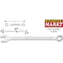 Combisteeksleutel HAZET 600N-17