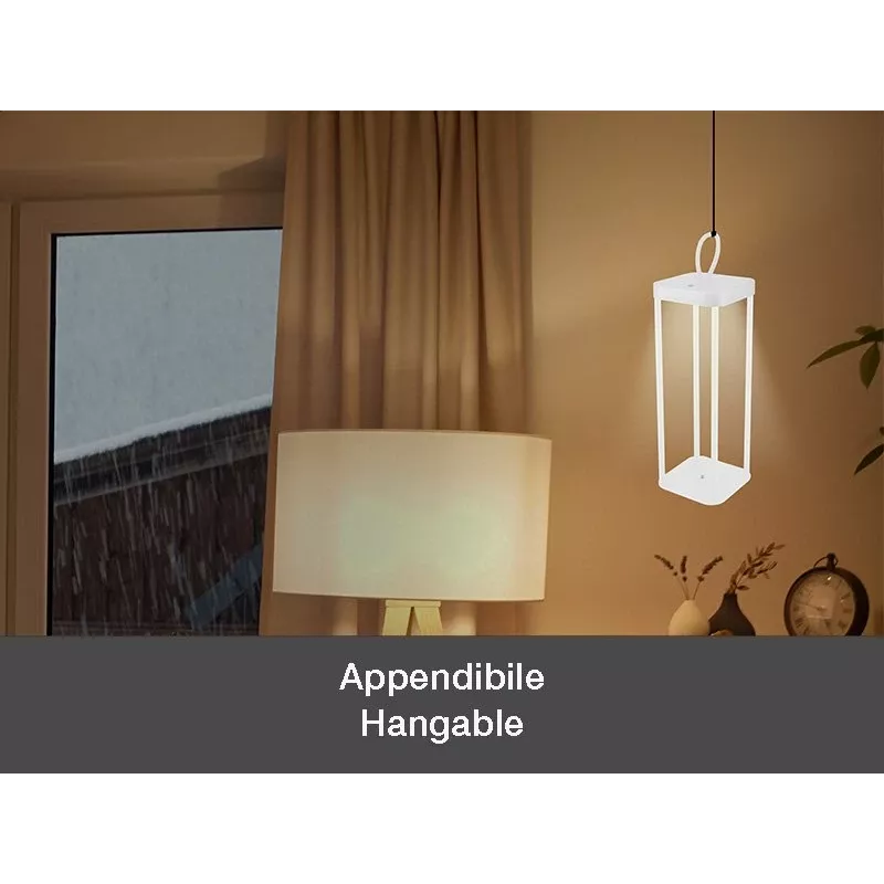 Oplaadbare lantaarn Beper P207ILI101 — draagbare witte LED-lantaarn, op batterijen