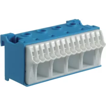 Hager KN18N aansluitblok blauw - wit (KN18N)