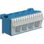 Hager KN18N aansluitblok blauw - wit (KN18N)