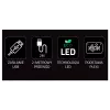 Decoratieve neonlamp MANTA SNL90MT Style Neon Lights — astronaut op raket motief
