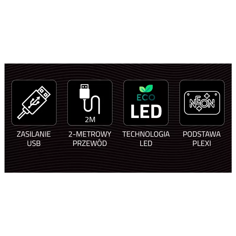 Decoratieve neonlamp MANTA SNL90MT Style Neon Lights — astronaut op raket motief